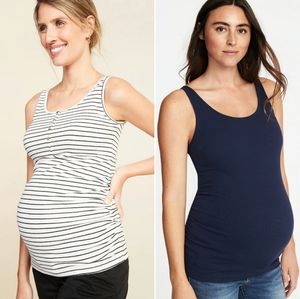 4/$20 Fitted Maternity Tanks
